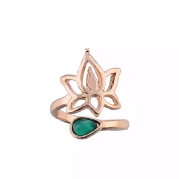 My Added Sparkle Jewelry - 3/$30 Gold Bohemian Lotus Flower Toe Ring